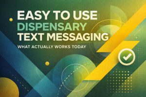 Easy to Use Dispensary Text Messaging: Why Blackleaf Reduces Operational Friction