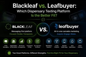Blackleaf vs. Leafbuyer: Which Dispensary Texting Platform Is the Better Fit?