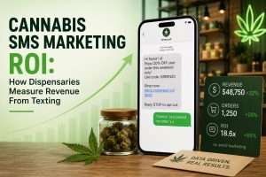 Cannabis SMS Marketing ROI: How Dispensaries Measure Revenue From Texting