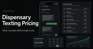 Dispensary Texting Pricing: What Cannabis SMS Platforms Actually Cost